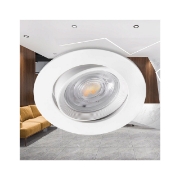 Imagine SPOT LED ROTUND 7W 3IN1 230V IP20 ALB ROTABIL