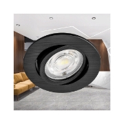 Imagine SPOT LED ROTUND 7W 3IN1 230V IP20 NEGRU ROTABIL
