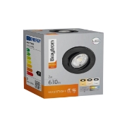 Imagine SPOT LED ROTUND 7W 3IN1 230V IP20 NEGRU ROTABIL