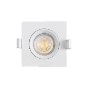 Imagine SPOT LED PATRAT 7W 3IN1 230 IP20 ALB ROTABILA