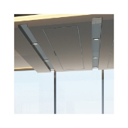 Imagine SPOT LED PATRAT 7W 3IN1 230 IP20 NEGRU ROTABILA