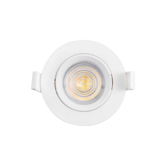 Imagine SPOT LED ROTUND 7W 3IN1 DIM 230V IP20 ALB ROTABIL