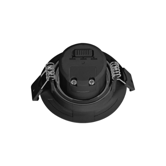 Imagine SPOT LED ROTUND 7W 3IN1 DIM 230V IP20 NEGRU ROTABI