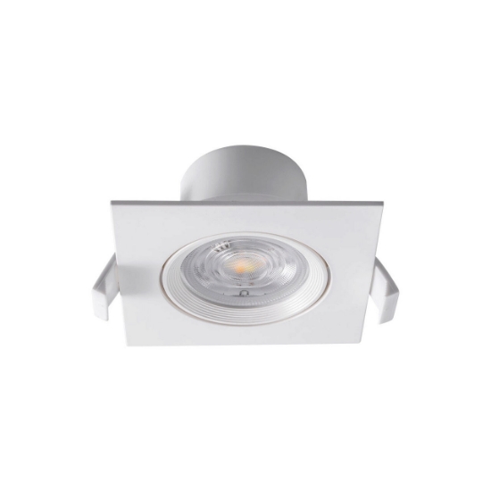 Imagine SPOT LED PATRAT 7W DIM 3IN1 230V IP20 ALB ROTABIL