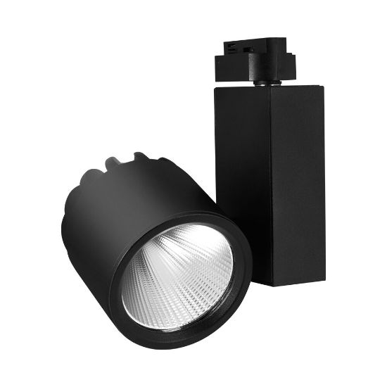 Imagine SPOT LED PE SINA NEGRU 6500K 40W 3600LM COB BR PLU