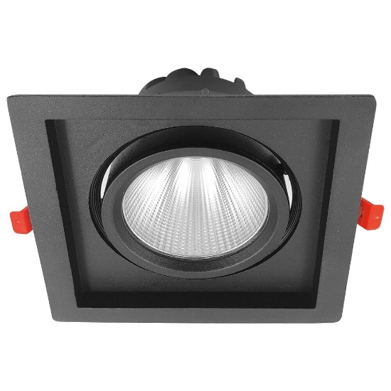 Imagine SPOT LED ROTABIL NEGRU 4000K 30W 2700LM COB BR PL.