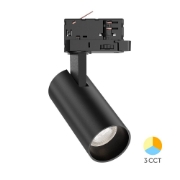 Imagine SPOT LED PE SINA-P15-NEGRU 3in1 15W 1560LM TRIFAZIC
