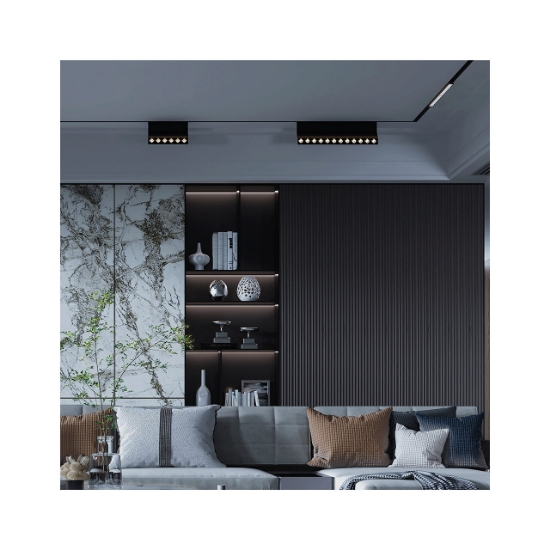 Imagine CORP LED PT SINA MAGNET 12W 1020lm 3000K NEGRU
