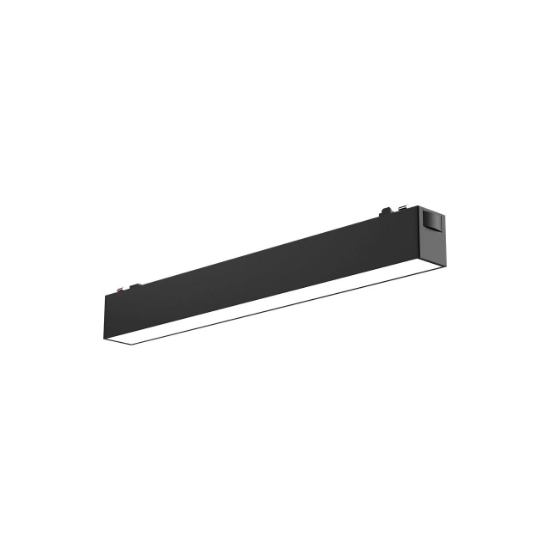 Imagine CORP LINEER LED PT SINA MAGN. 18W 1850lm 4000K NEGRU S-LNR600