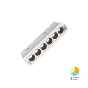 Imagine CORP LINEER INCASTRABIL 9W 3in1 ALB LINEX-LN6