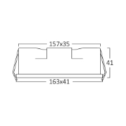 Imagine CORP LINEER INCASTRABIL 9W 3in1 NEGRU LINEX-LN6