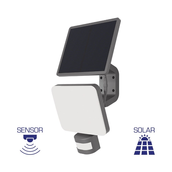 Imagine CORP SOLAR CU SENZOR W2, PT PERETE 15W, 4000K, IP54