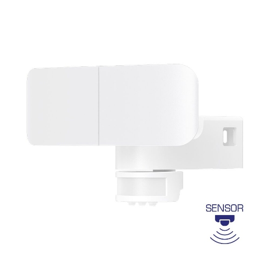 Imagine CORP ILUMINAT EXT. DE PERETE CU SENZOR 30W 4000K IP54 ALB
