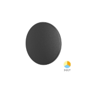 Imagine CORP LED PALERMO 8W-3in1 IP65- D120mm NEGRU