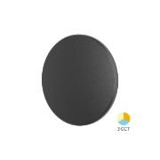 Imagine CORP LED PALERMO 10W-3in1 IP65- D180mm NEGRU