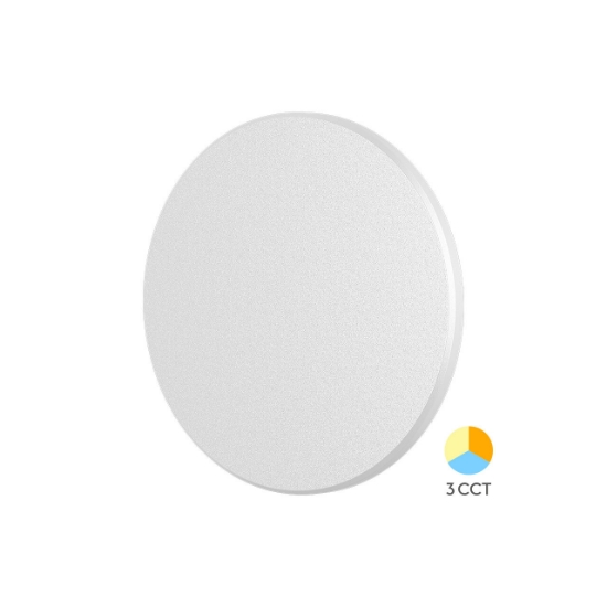 Imagine CORP LED PALERMO 12W-3in1 IP65- D220mm ALB