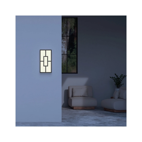 Imagine CORP LED PENTRU PERETE-10W-3IN1-IP44-PATRAT