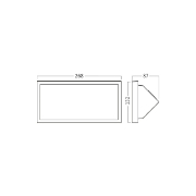 Imagine CORP LED NAPOLI-M 20W-3in1 IP65 GRI