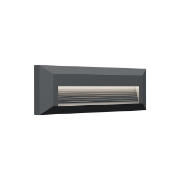 Imagine CORP LED PT, 3W 180lm 3in1 VEKTA-B, DREPTUNGHI FUMURIU IP65