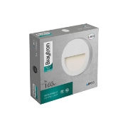 Imagine CORP LED PT, 3W 160lm, 3000K VEKTA-B ROTUND NEGRU IP65