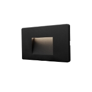 Imagine CORP LED PT, 3W 160lm, 3000K VEKTA-B PATRAT NEGRU IP65