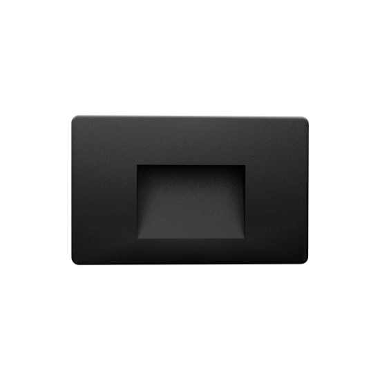 Imagine CORP LED PT, 3W 160lm, 3000K VEKTA-B PATRAT NEGRU IP65