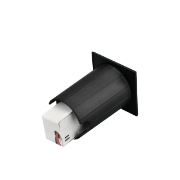 Imagine CORP LED ST, 2W 130lm 3000K VECTOR-A PATRAT NEGRU IP65