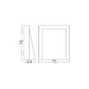 Imagine CORP LED PT, 1x6W, 600lm, 3in1, VEKTA-C WL.1 GRI IP65