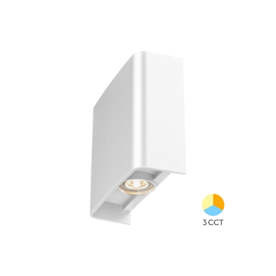 Imagine CORP LED PT, 2x1W 3in1 VECTOR-B-WL ALB IP65