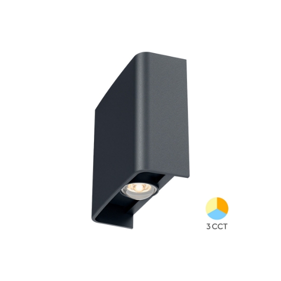 Imagine CORP LED PT, 2x1W 3in1 VECTOR-B-WL GRI IP65