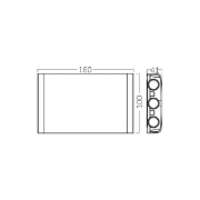 Imagine CORP LED PT, 6W 3in1 VECTOR-B-WL GRI IP65