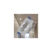 Imagine CARCASA NICHEL PATRAT PT GU5.3 SPOTTI-S