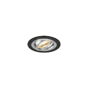 Imagine CARCASA NEGRU ROTUND GU5.3 SPOTTI-S