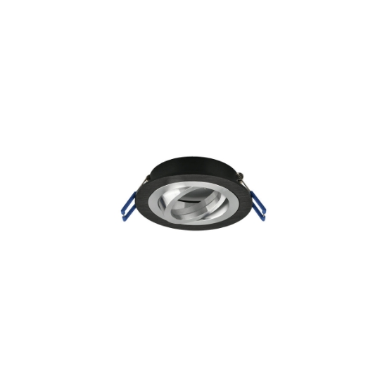 Imagine CARCASA NEGRU ROTUND GU5.3 SPOTTI-S