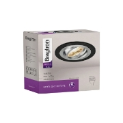 Imagine CARCASA NEGRU ROTUND GU5.3 SPOTTI-S