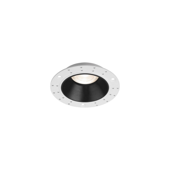 Imagine CARCASA ALB-NEGRU ROTUND PT MR16 GATA-TR-2