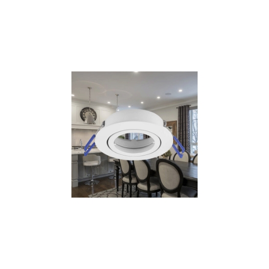 Imagine CARCASA ALB ROTUND GU5.3 MITTO-AR