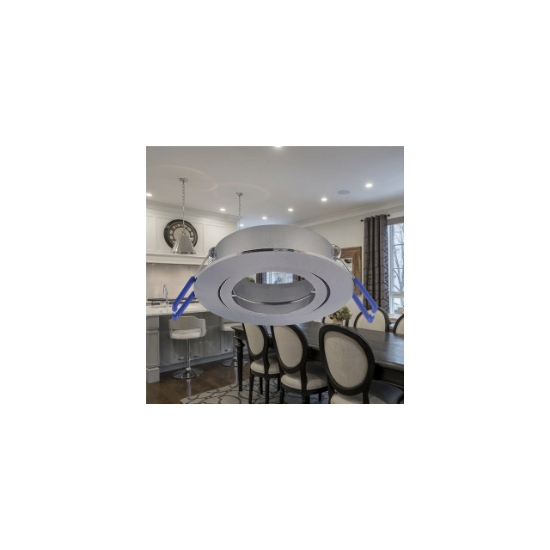 Imagine CARCASA NICEL ROTUND GU5.3 MITTO-AR