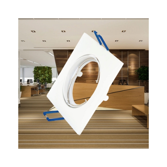 Imagine CARCASA ALB PATRAT GU5.3 MITTO-S