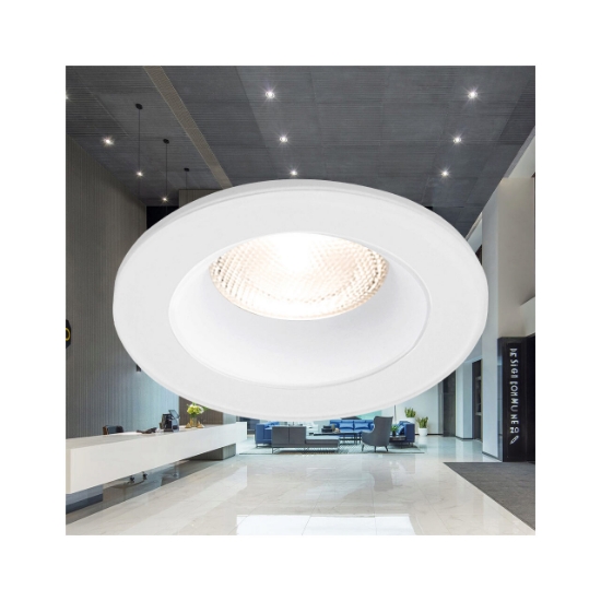 Imagine CARCASA ALB ROTUND PT GU5.3/GU10 TETRA-IP54