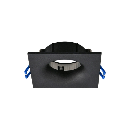 Imagine CARCASA NEGRU PATRAT GU5.3 TETRA-D