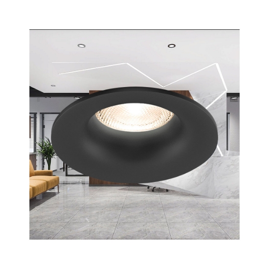 Imagine CARCASA NEGRU ROTUND GU5.3 TETRA-E RND
