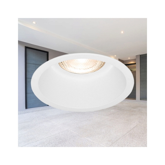 Imagine CARCASA ALB ROTUND PT GU10 TETRA-CF