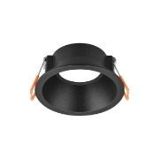 Imagine CARCASA NEGRU ROTUND PT GU10 TETRA-CF