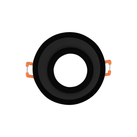Imagine CARCASA NEGRU ROTUND PT GU10 TETRA-CF