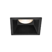 Imagine CARCASA NEGRU PATRAT PT GU10 TETRA-CF