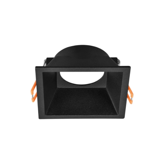 Imagine CARCASA NEGRU PATRAT PT GU10 TETRA-CF