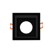 Imagine CARCASA NEGRU PATRAT PT GU10 TETRA-CF