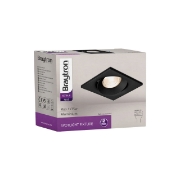 Imagine CARCASA NEGRU PATRAT ROTABIL PT GU10 TETRA-E