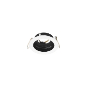 Imagine CARCASA ALB/NEGRU ROTUND PT GU10 BETA-RR1